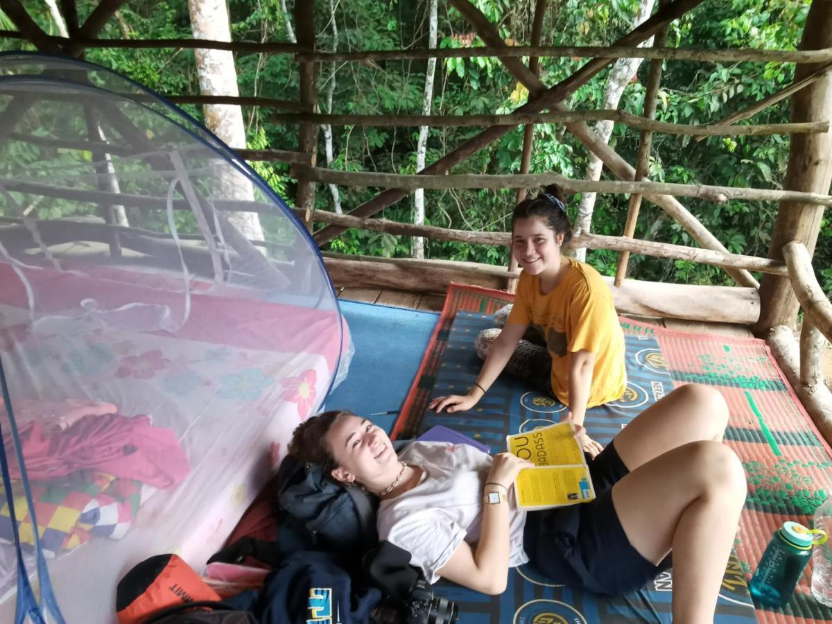 Orangutantreksumatra & Lovely Jungle Lodge Only Book If You Are Treking With Us Bukit Lawang Exterior photo
